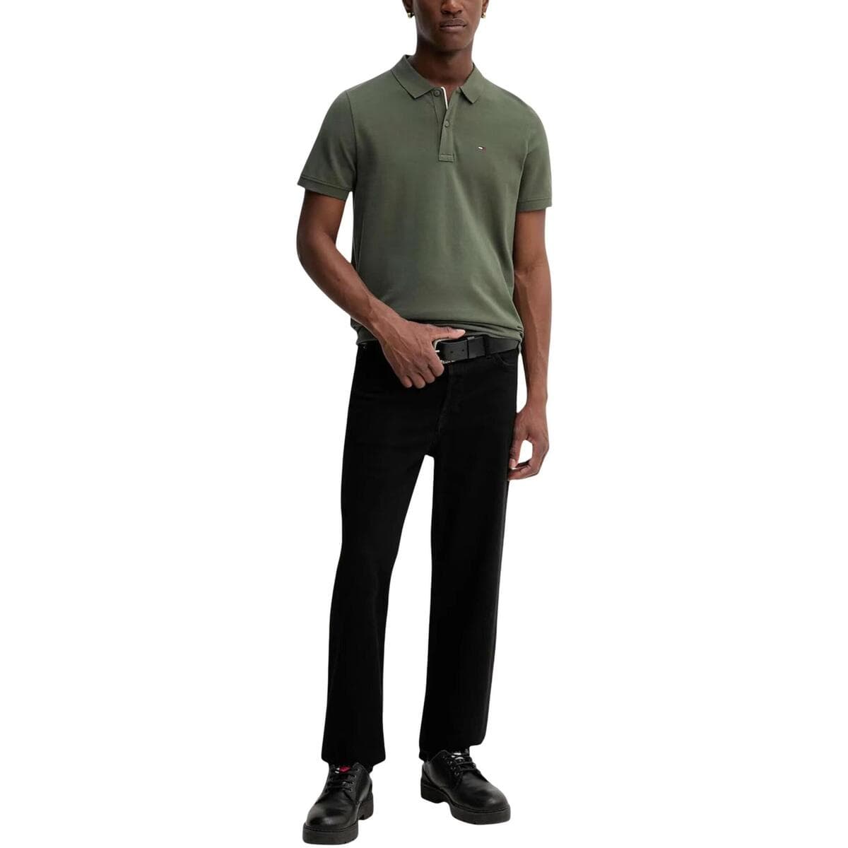 Men's Polo Shirts Tommy Hilfiger Green