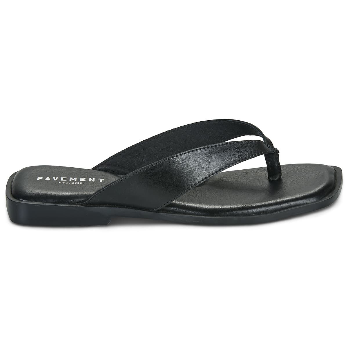 Women's Flip Flops Pavement Black