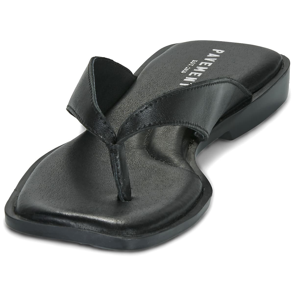 Women's Flip Flops Pavement Black
