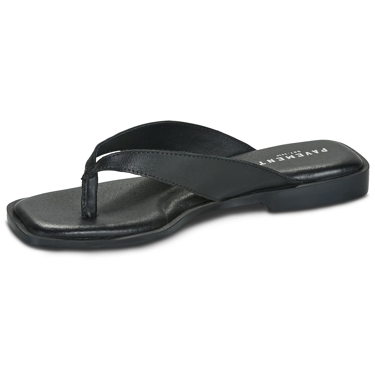 Women's Flip Flops Pavement Black