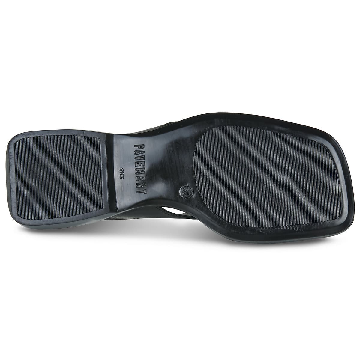 Women's Flip Flops Pavement Black