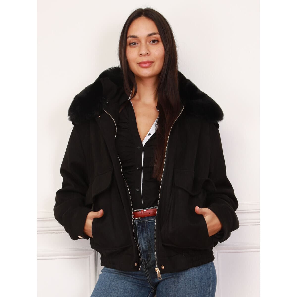 Women's Jackets La Modeuse Black