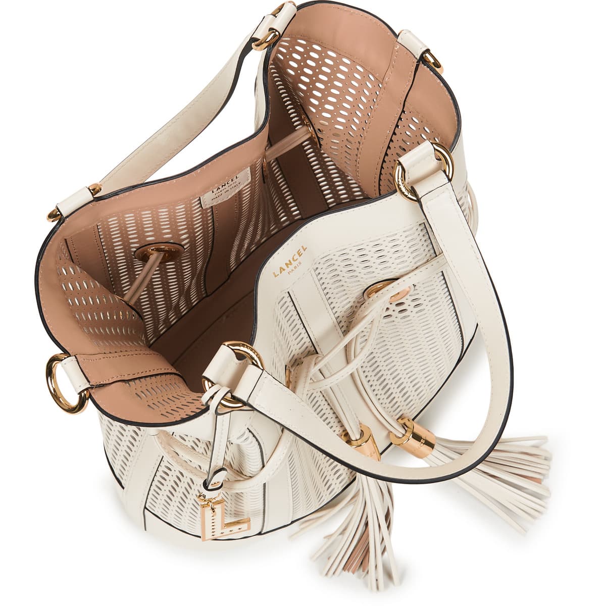 Women's Shoulder Bags Lancel Beige