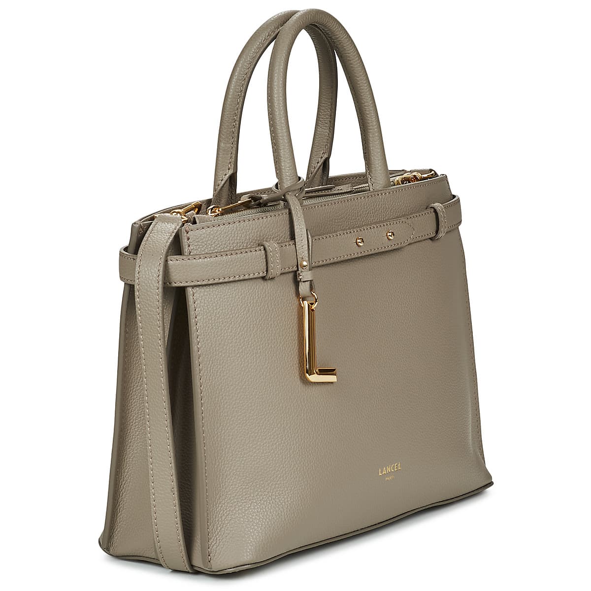 Women's Handbags Lancel Beige