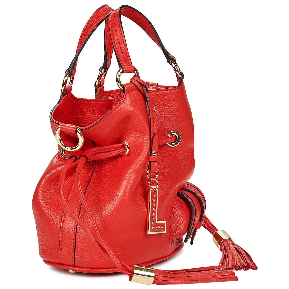 Women's Handbags Lancel Red