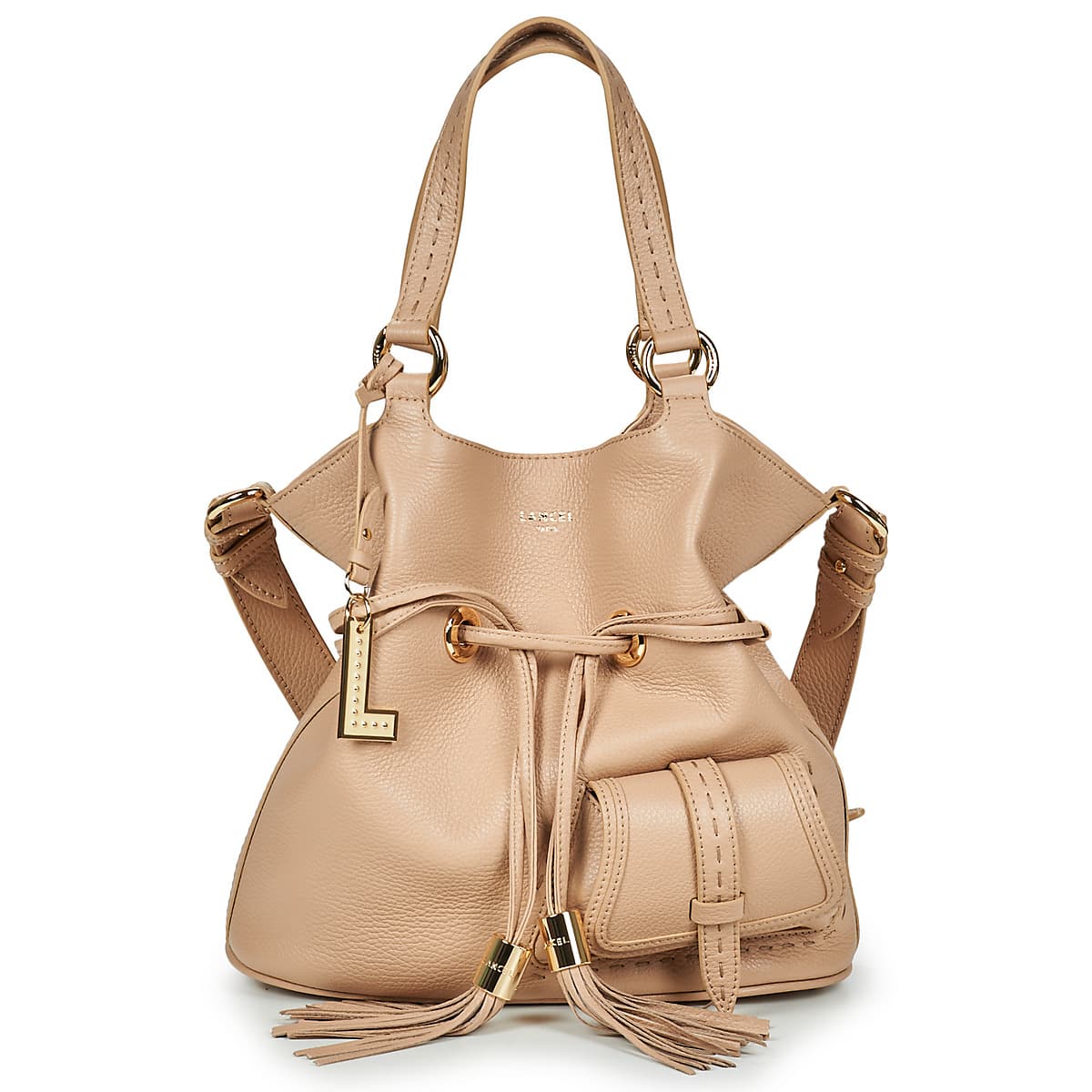 Women's Shoulder Bags Lancel Beige