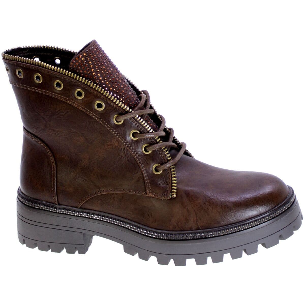 Women's Ankle Boots Yanema Brown
