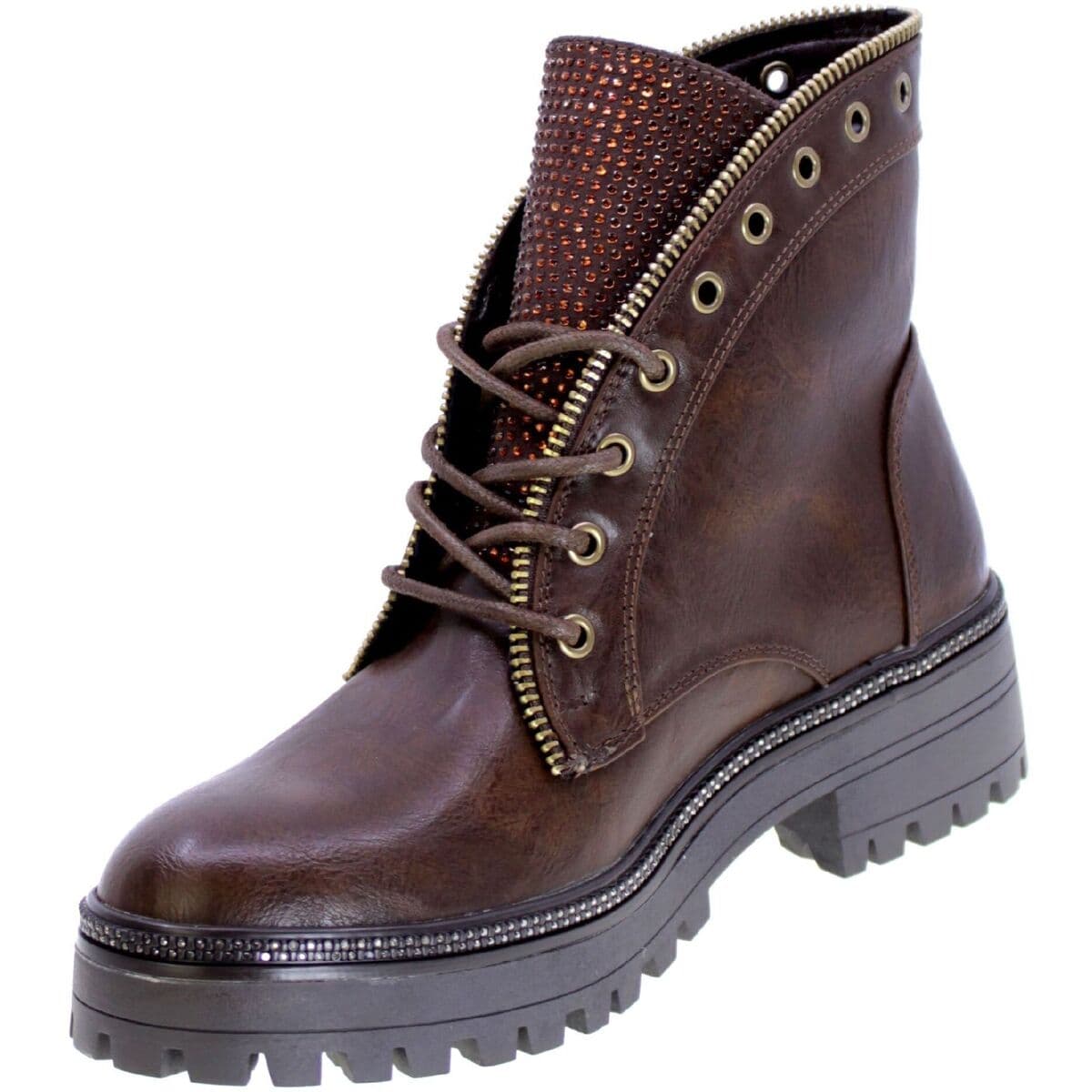 Women's Ankle Boots Yanema Brown