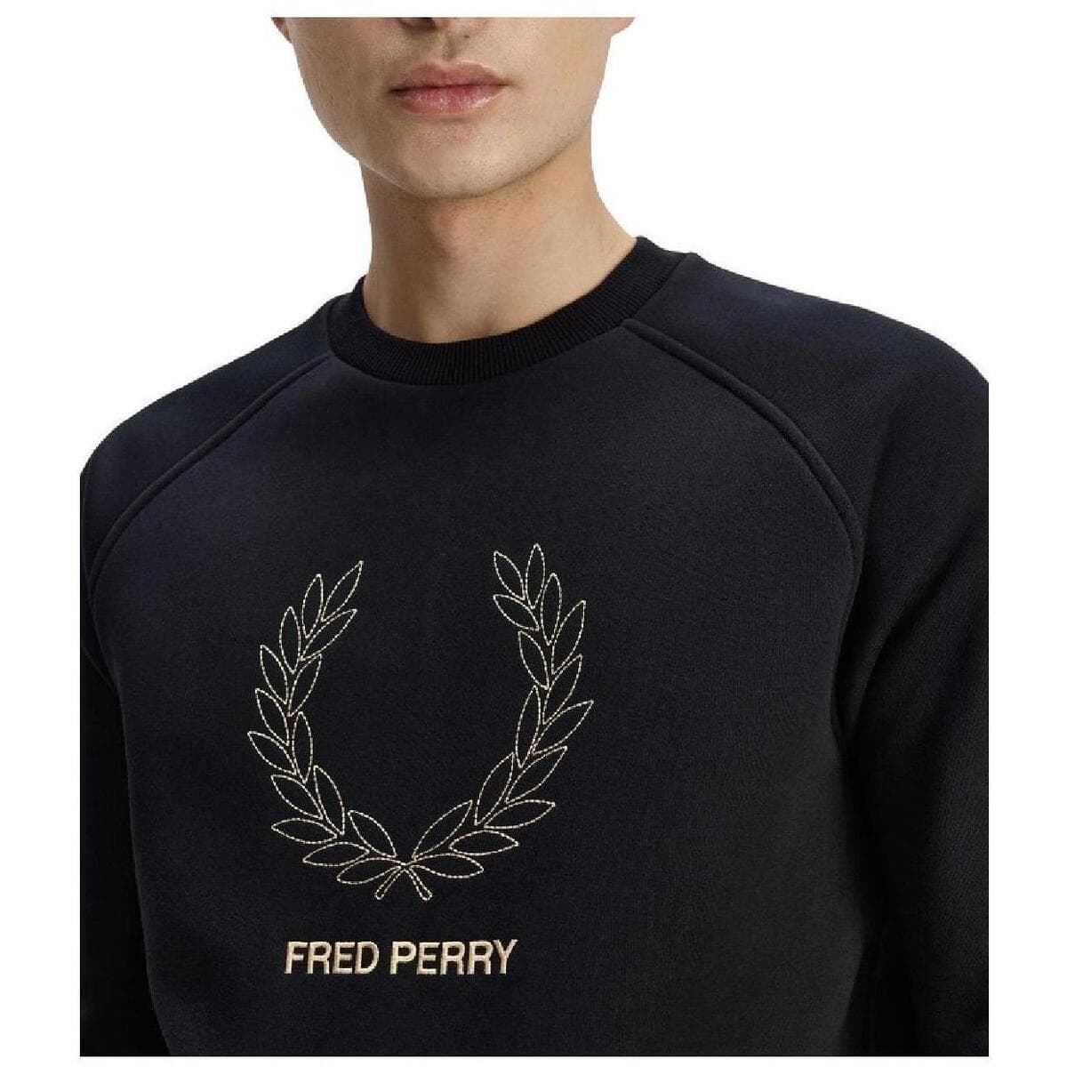 Men's Sports T-Shirts Fred Perry Black