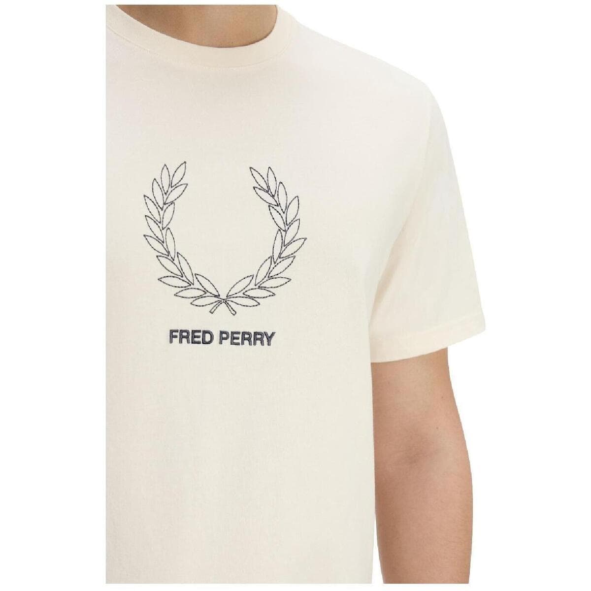 Men's T-Shirts Fred Perry White