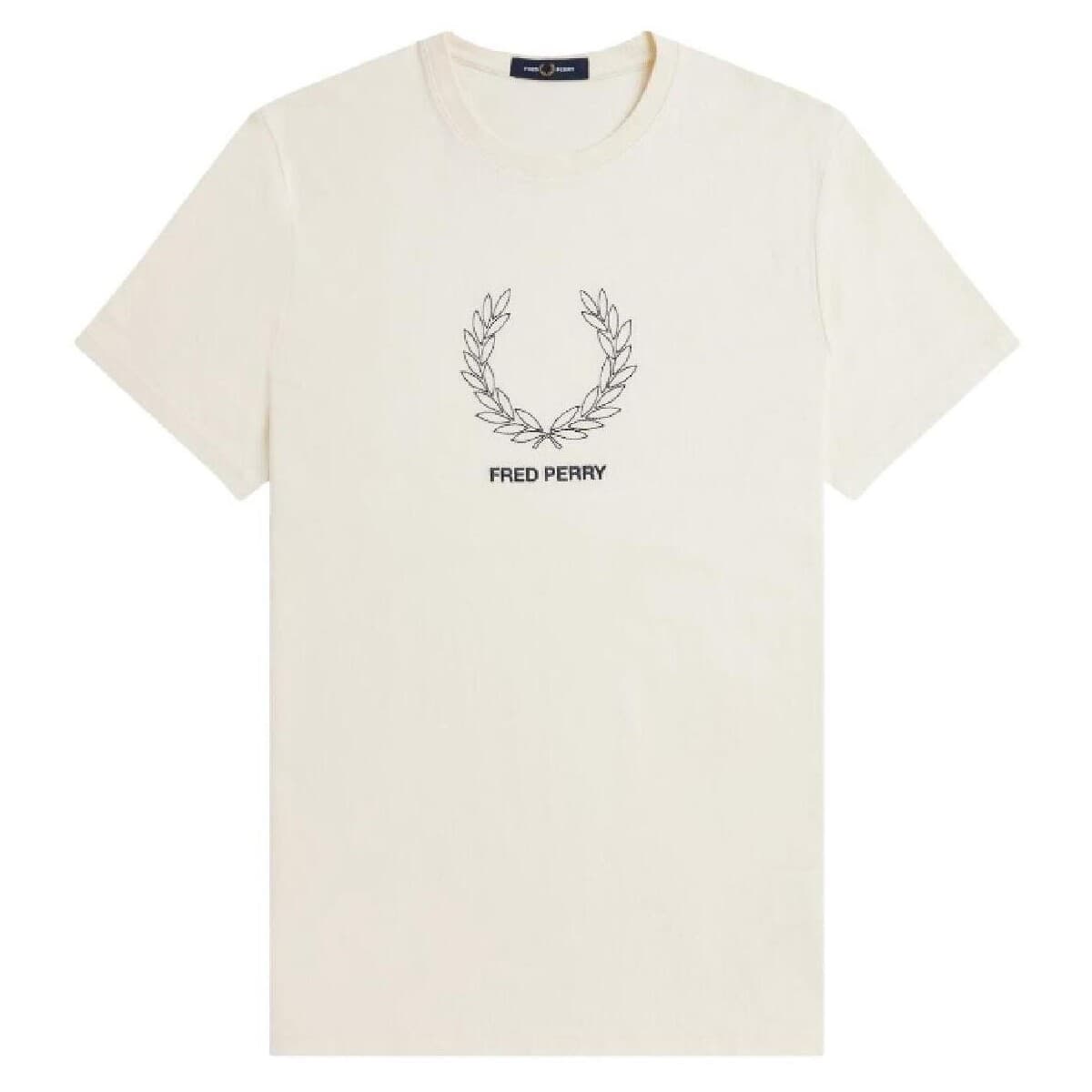 Men's T-Shirts Fred Perry White