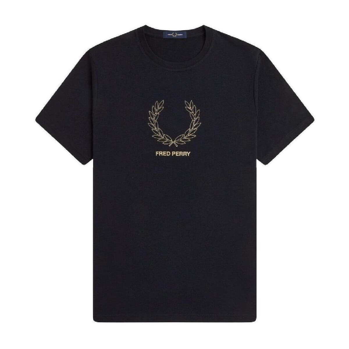 Men's T-Shirts Fred Perry Black