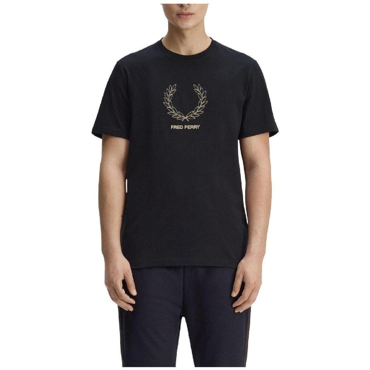 Men's T-Shirts Fred Perry Black