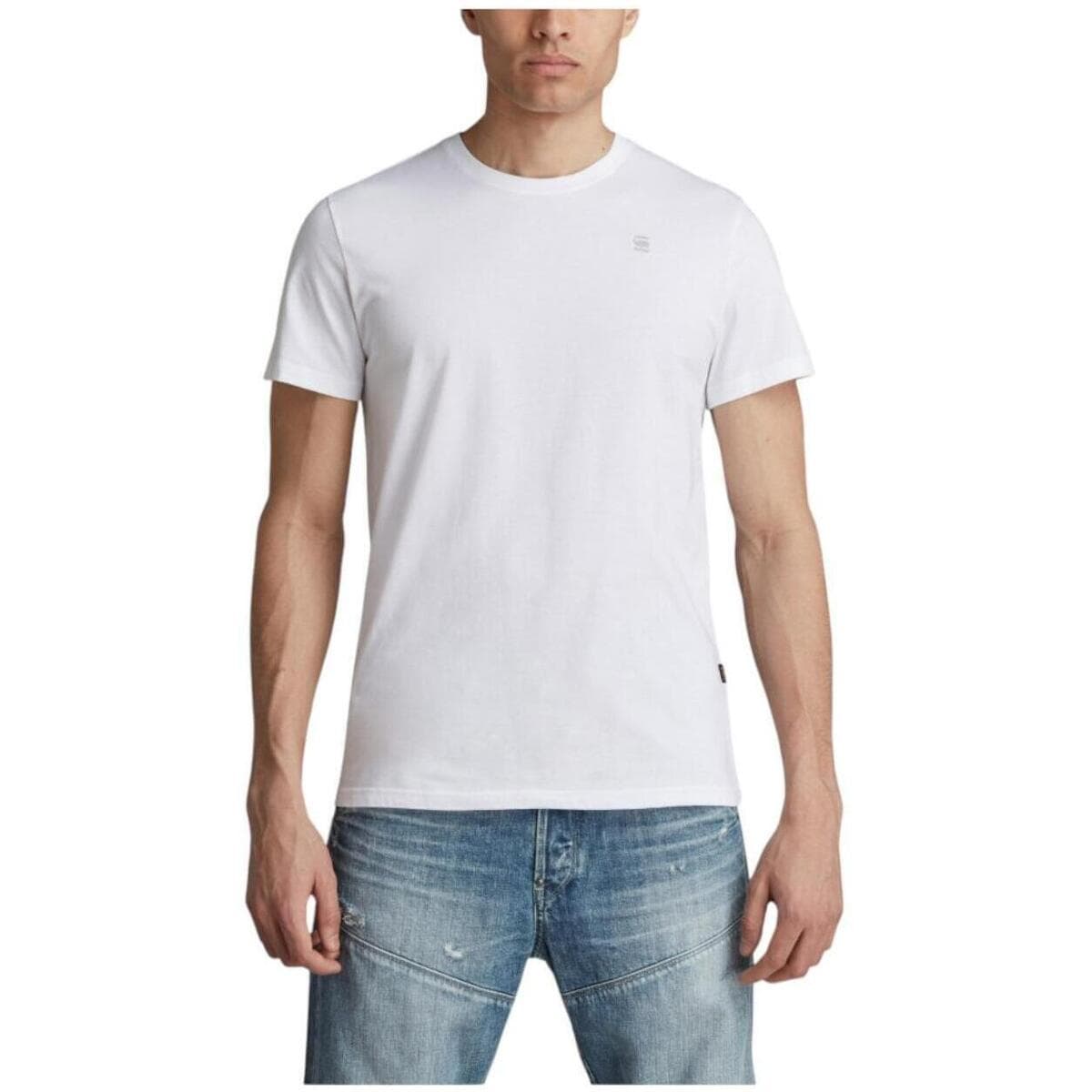 Men's T-Shirts G-Star Raw White
