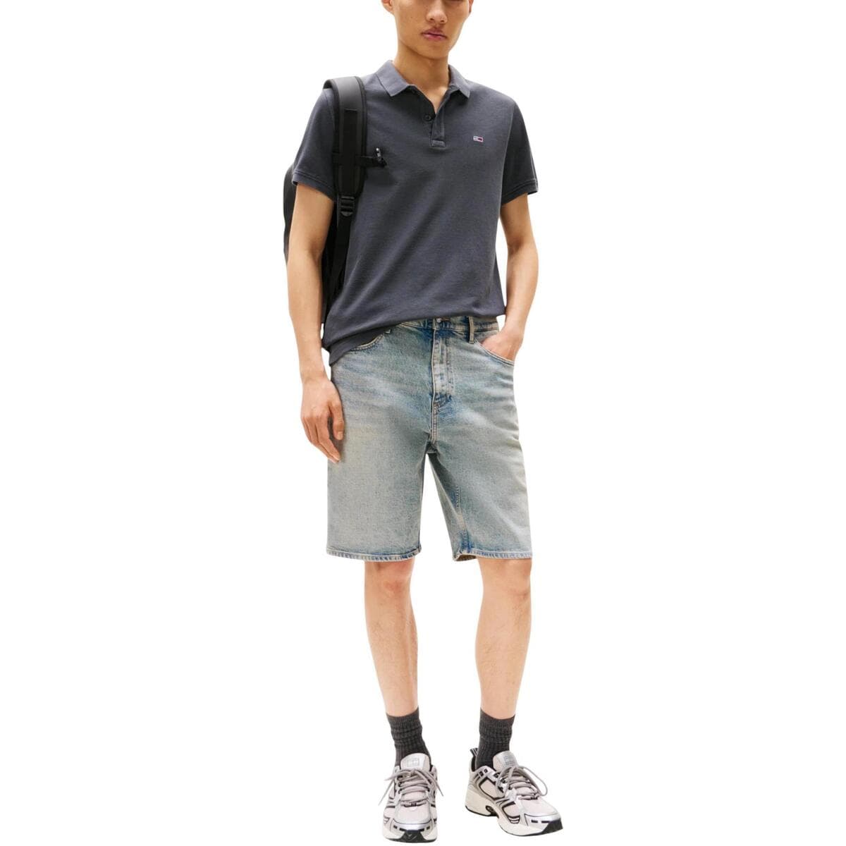 Men's Polo Shirts Tommy Hilfiger Gray