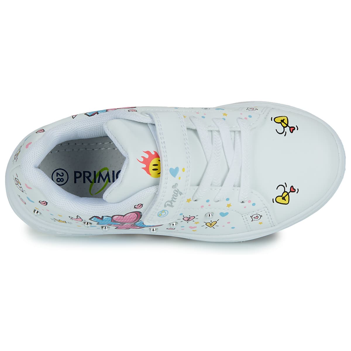 Girls' Sneakers Primigi White