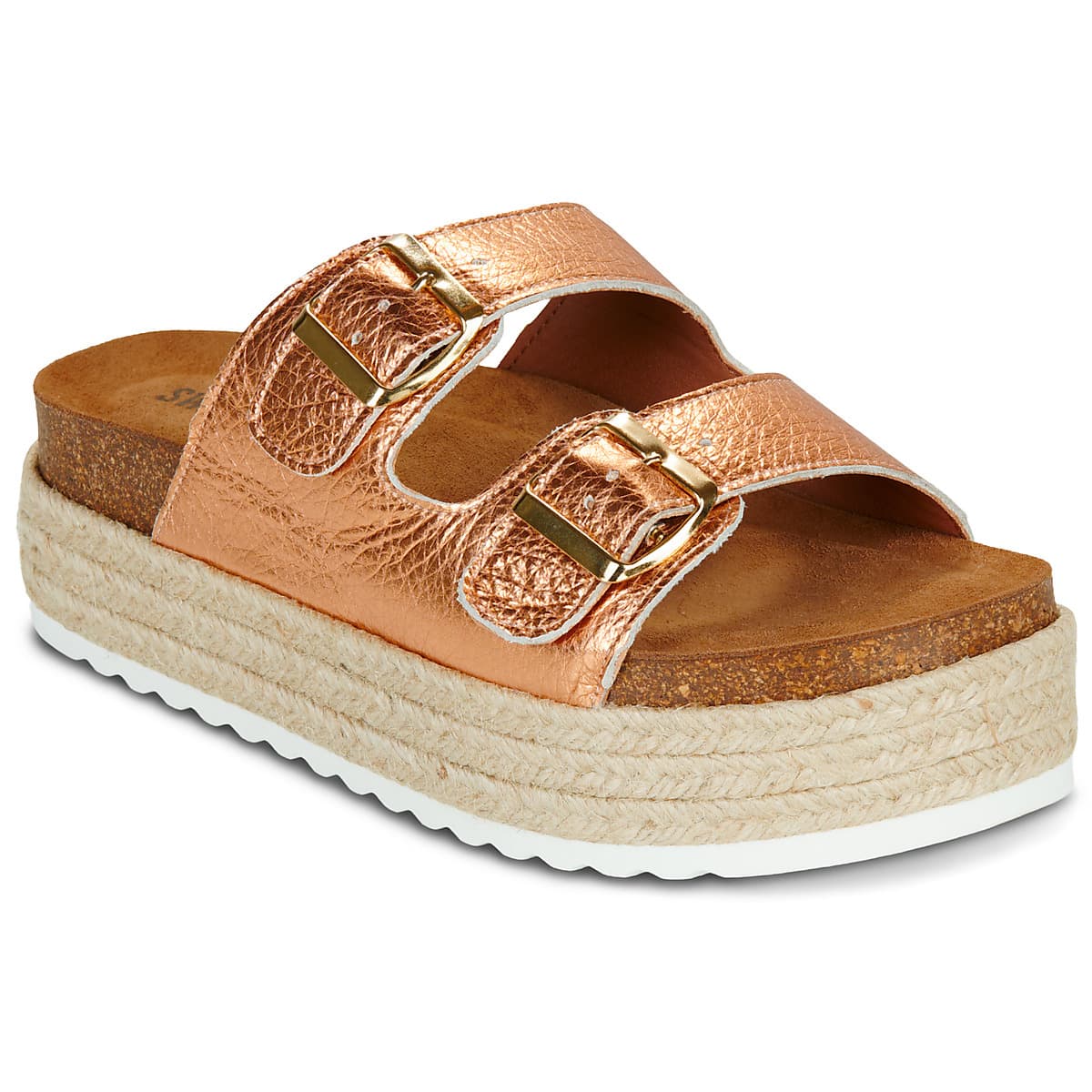 Σανδάλια χωρίς τακούνι Sweet Lemon NOZAN