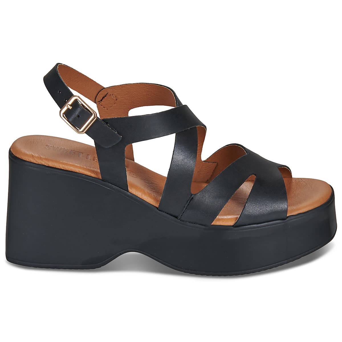 Women's Platforms Sweet Lemon Black