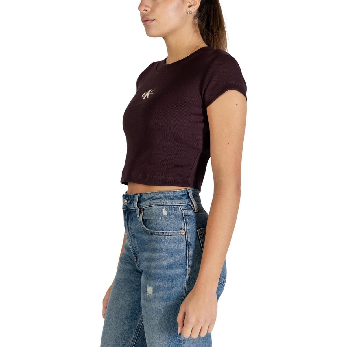 Women's T-Shirts Calvin Klein Brown