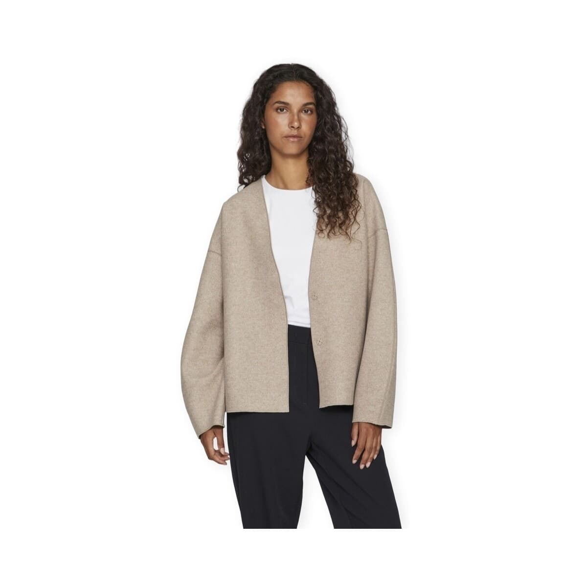 Women's Coats Vila Beige