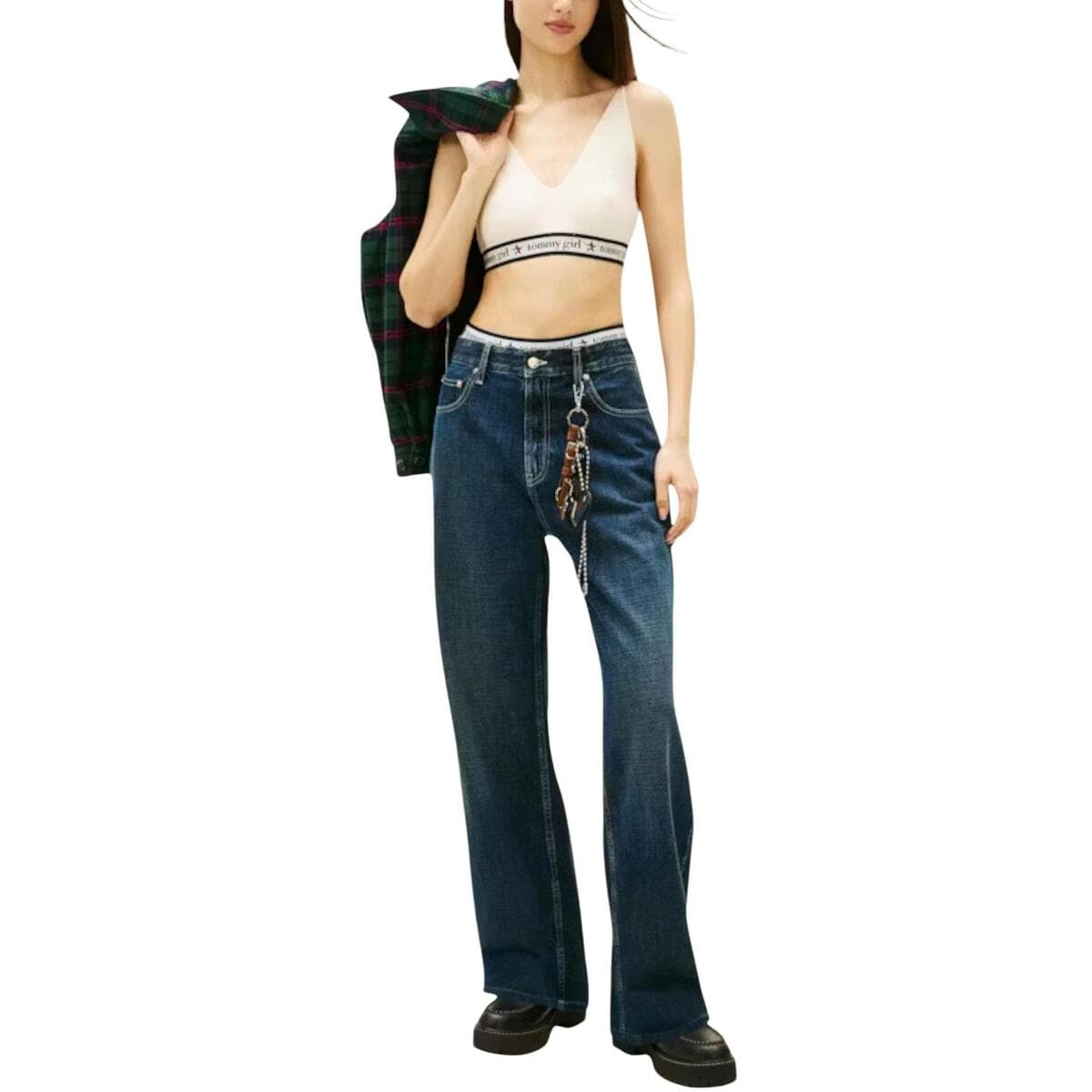 Women's T-Shirts Tommy Hilfiger White