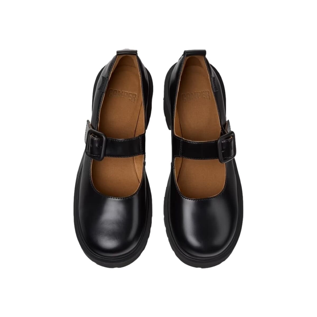 Women's Ballet Flats Camper Black