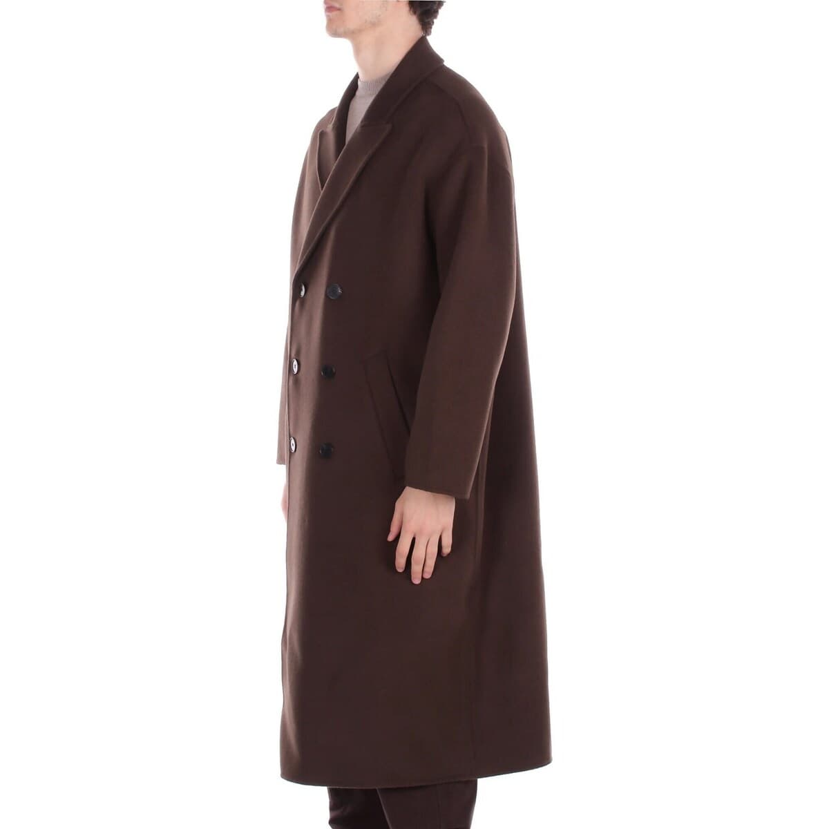 Men's Coats Amaranto Brown