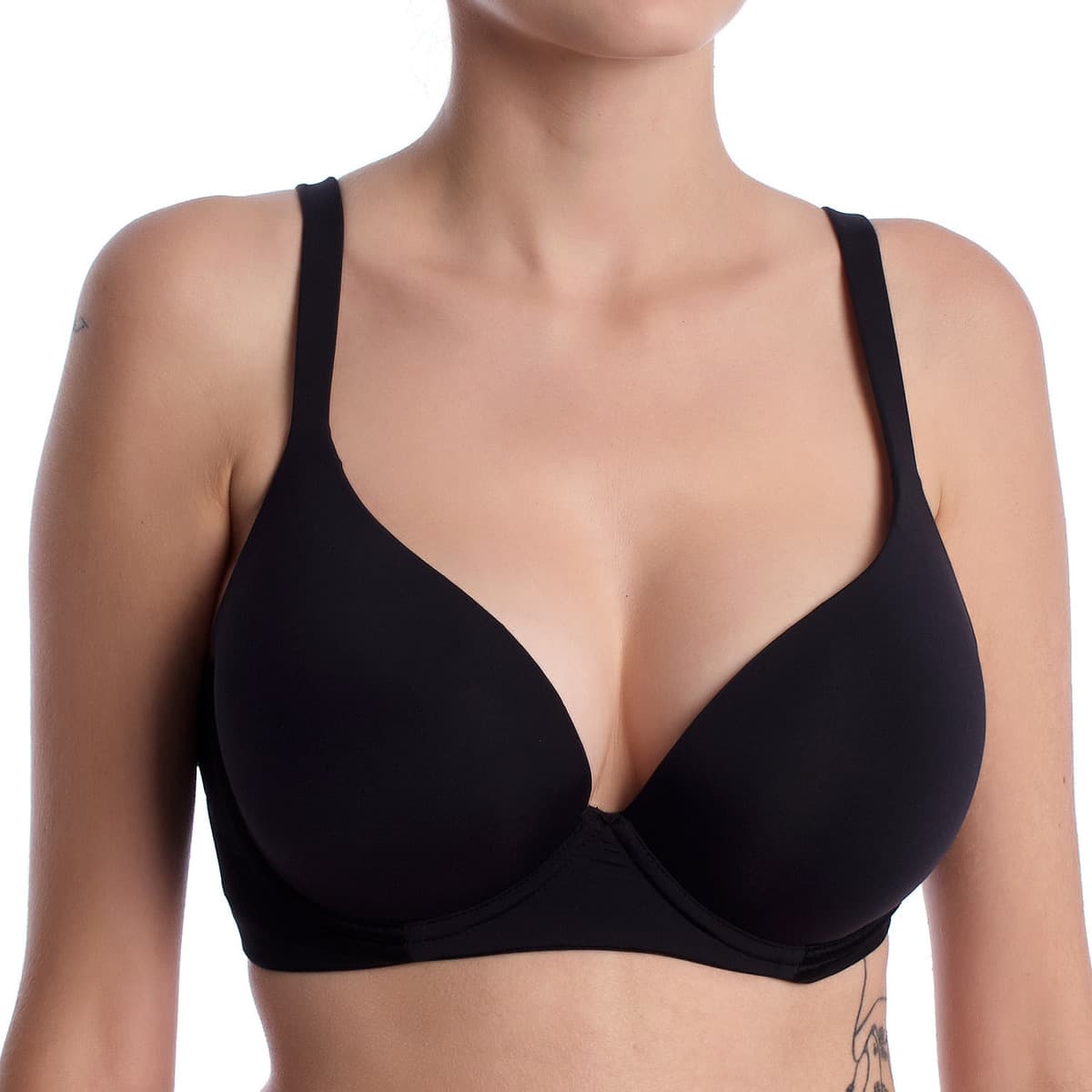 Σουτιέν 3/4 και μπαλκονέ Lormar PLUNGE-FRIZZANTE-NEGRO