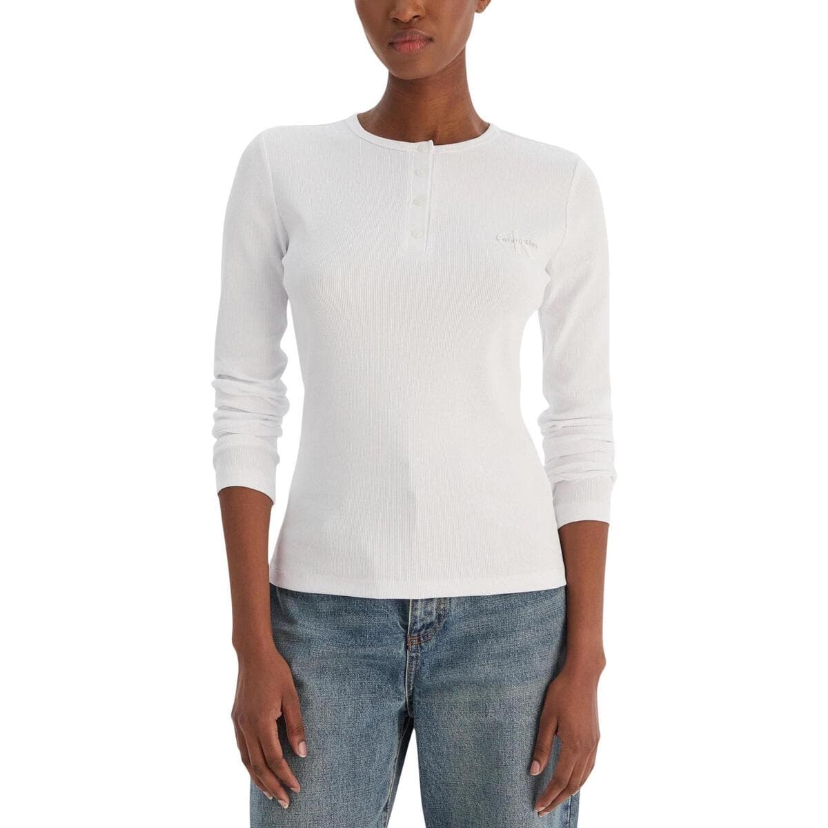 Women's T-Shirts Calvin Klein White