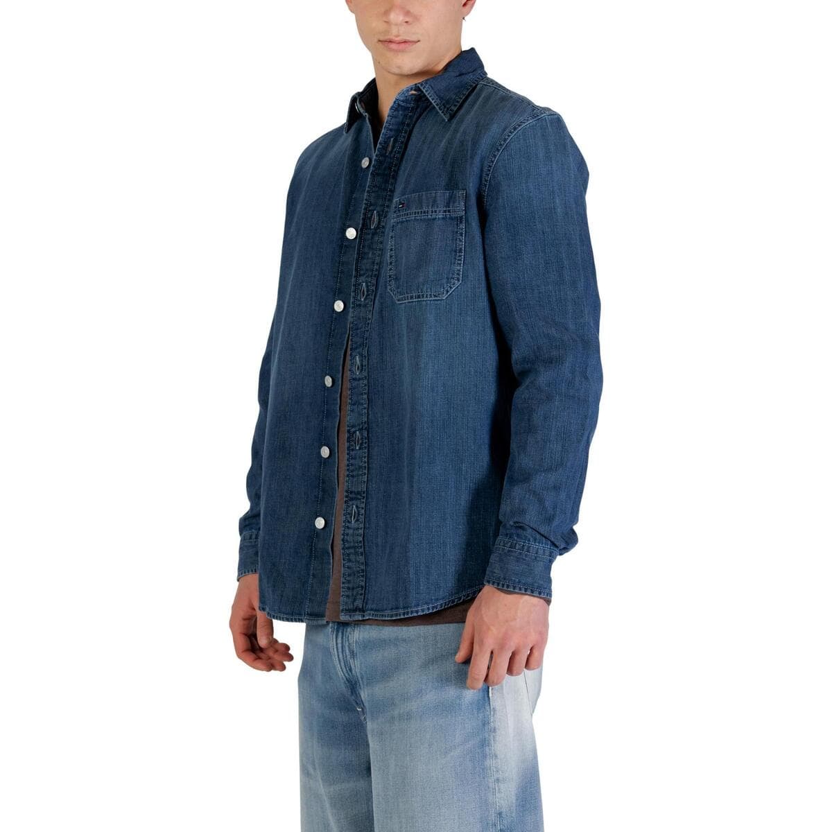 Men's Shirts Tommy Hilfiger Blue