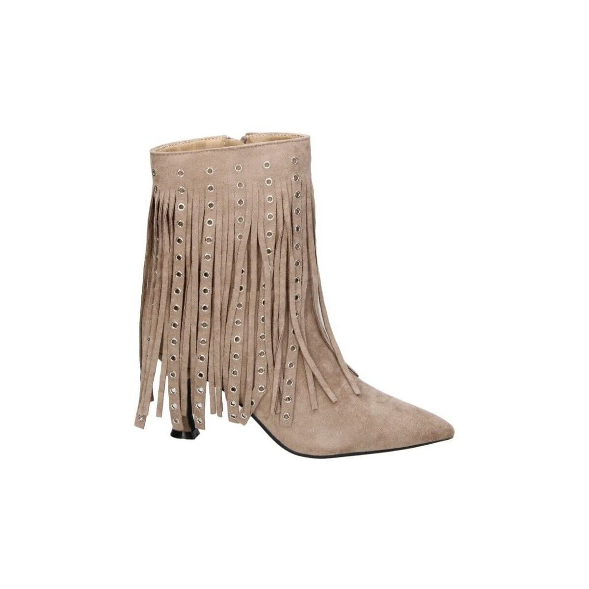 Women's Ankle Boots Buonarotti Beige