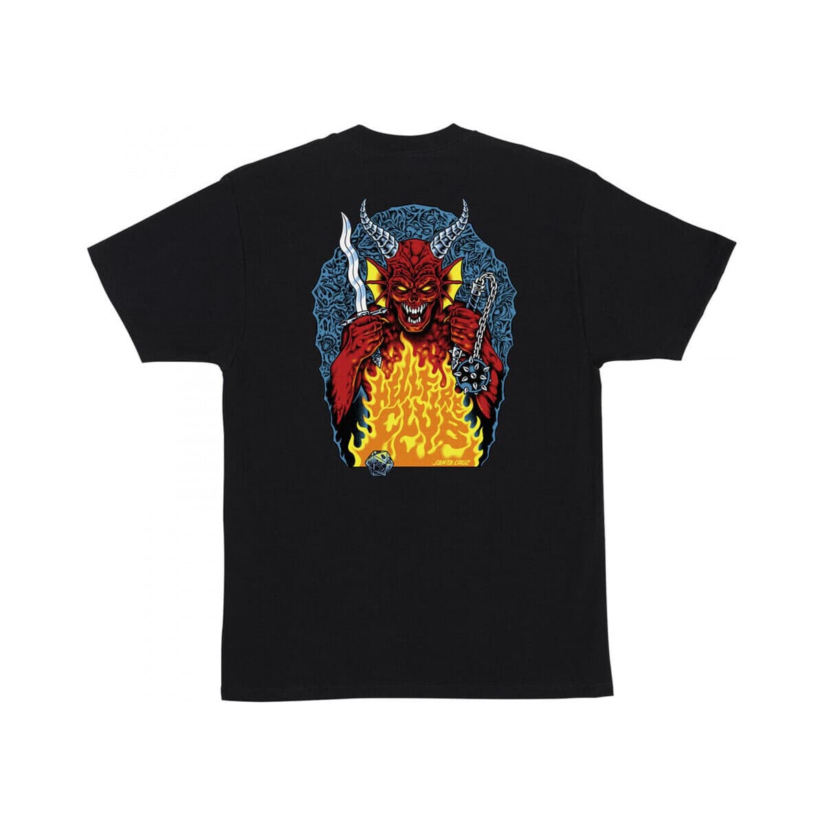 Men's T-Shirts Santa Cruz Black