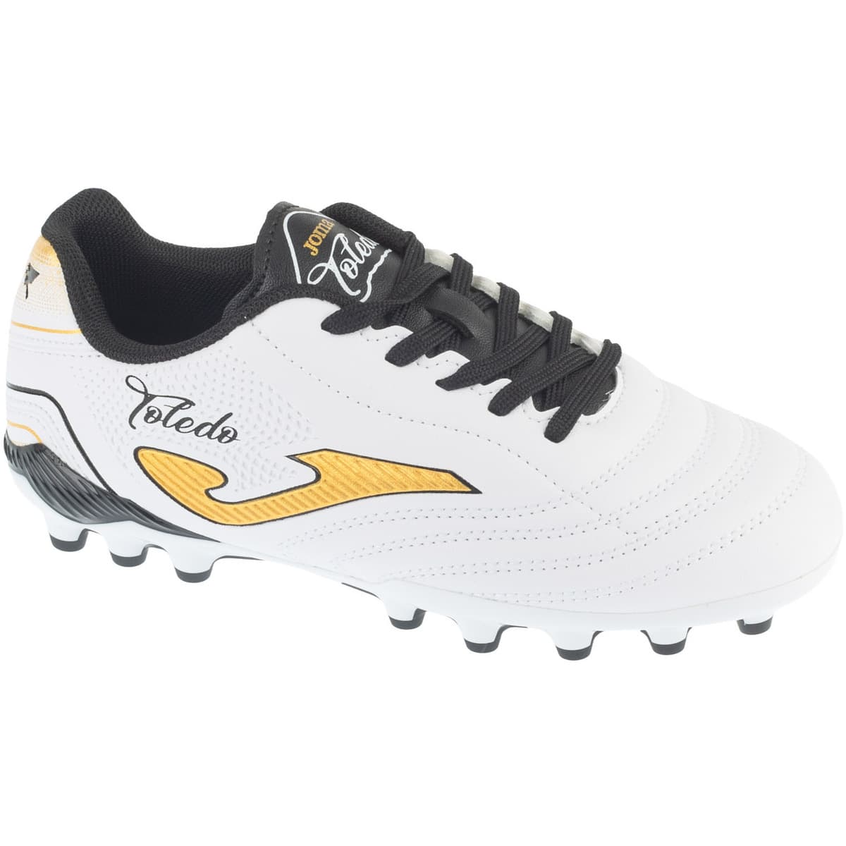 Boys' Football Boots Joma White
