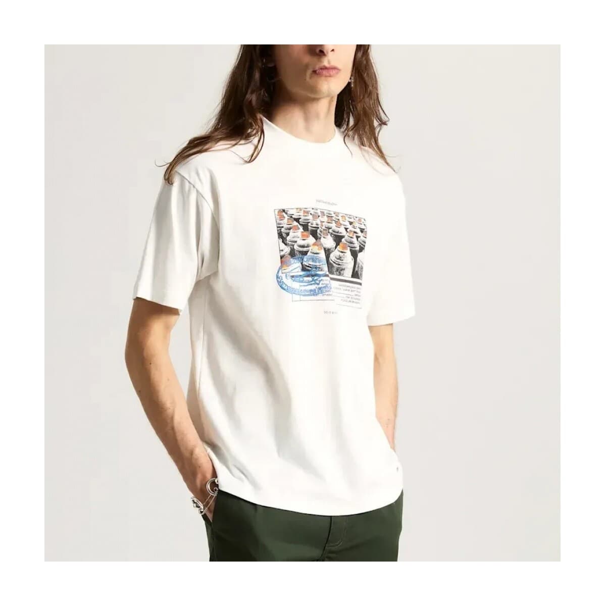 Men's T-Shirts Vans White