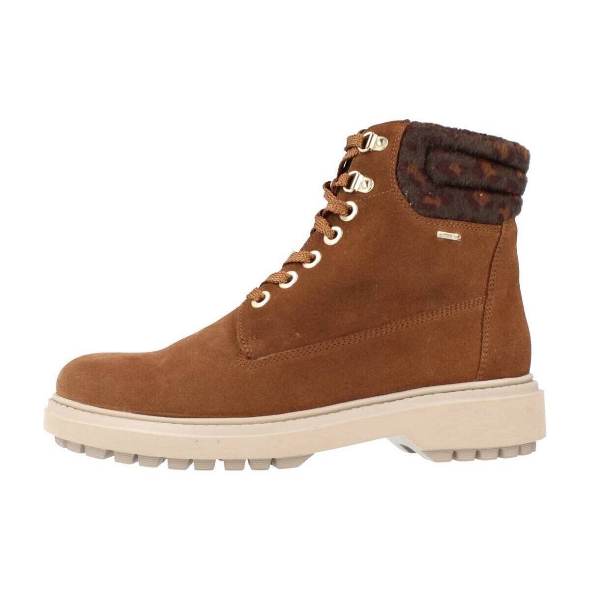 Women's Ankle Boots Geox Brown