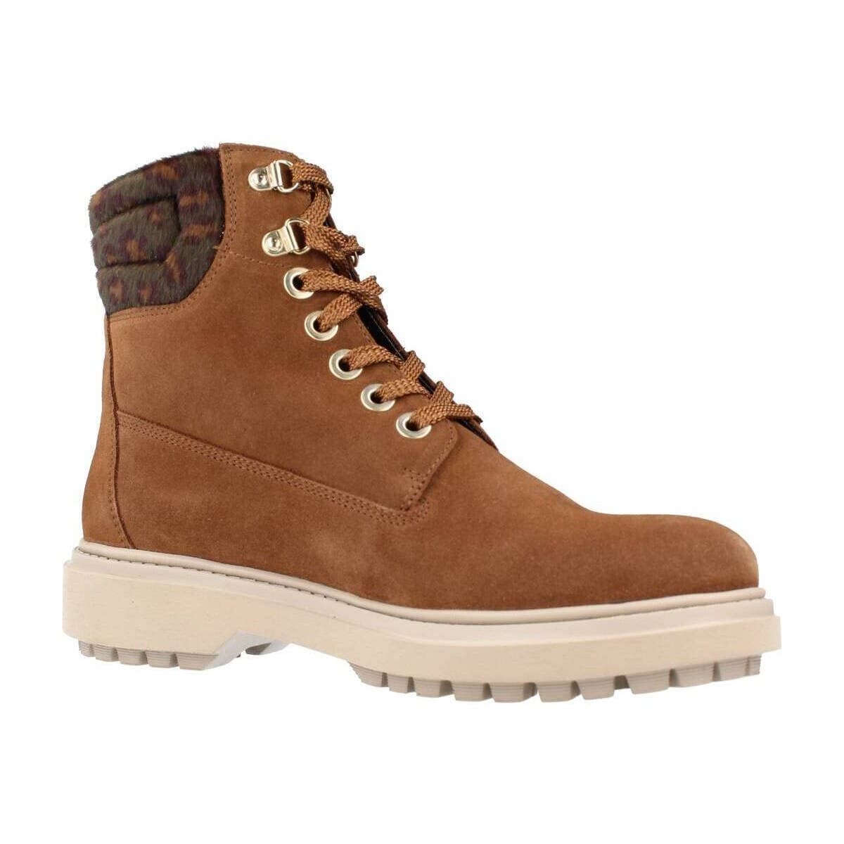 Women's Ankle Boots Geox Brown