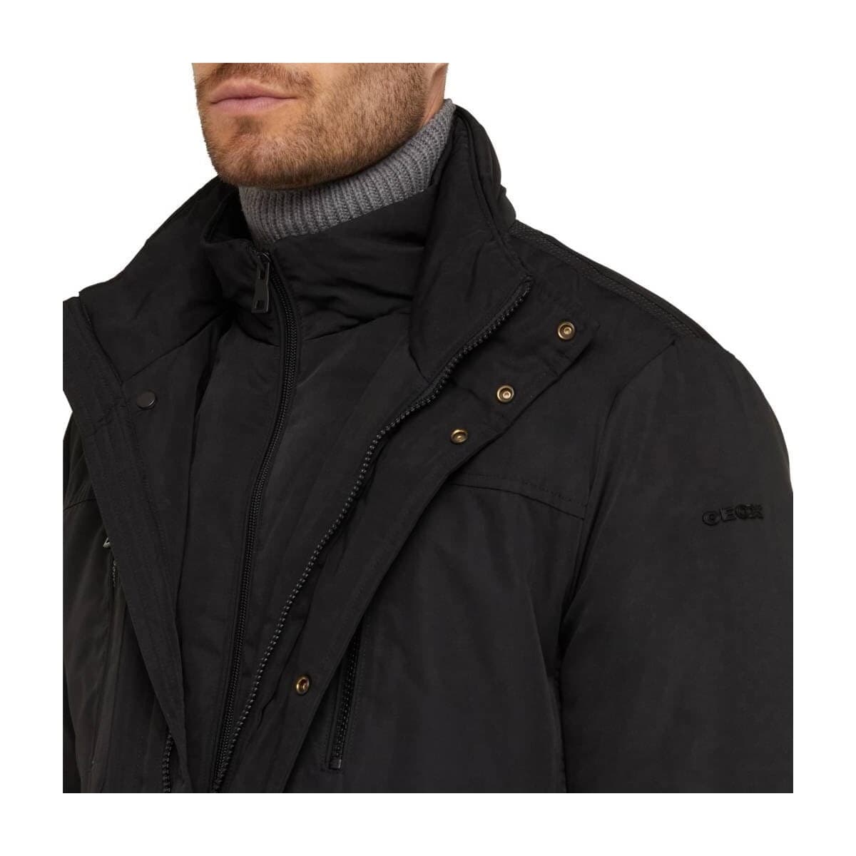Men's Jackets Geox Black