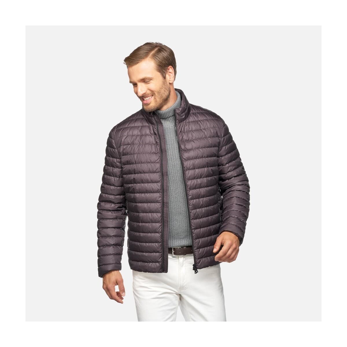 Men's Jackets Geox Brown