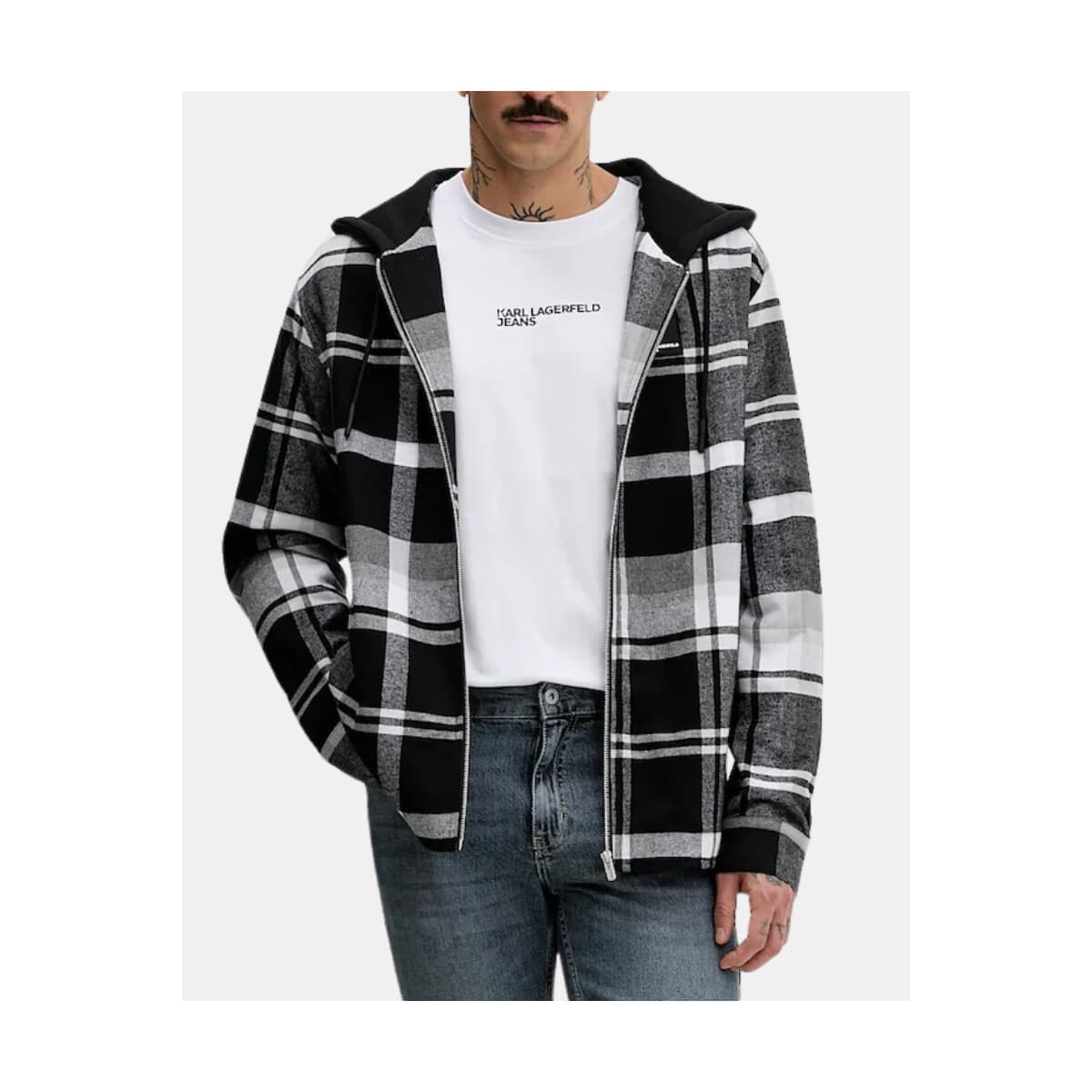 Men's T-Shirts Karl Lagerfeld White