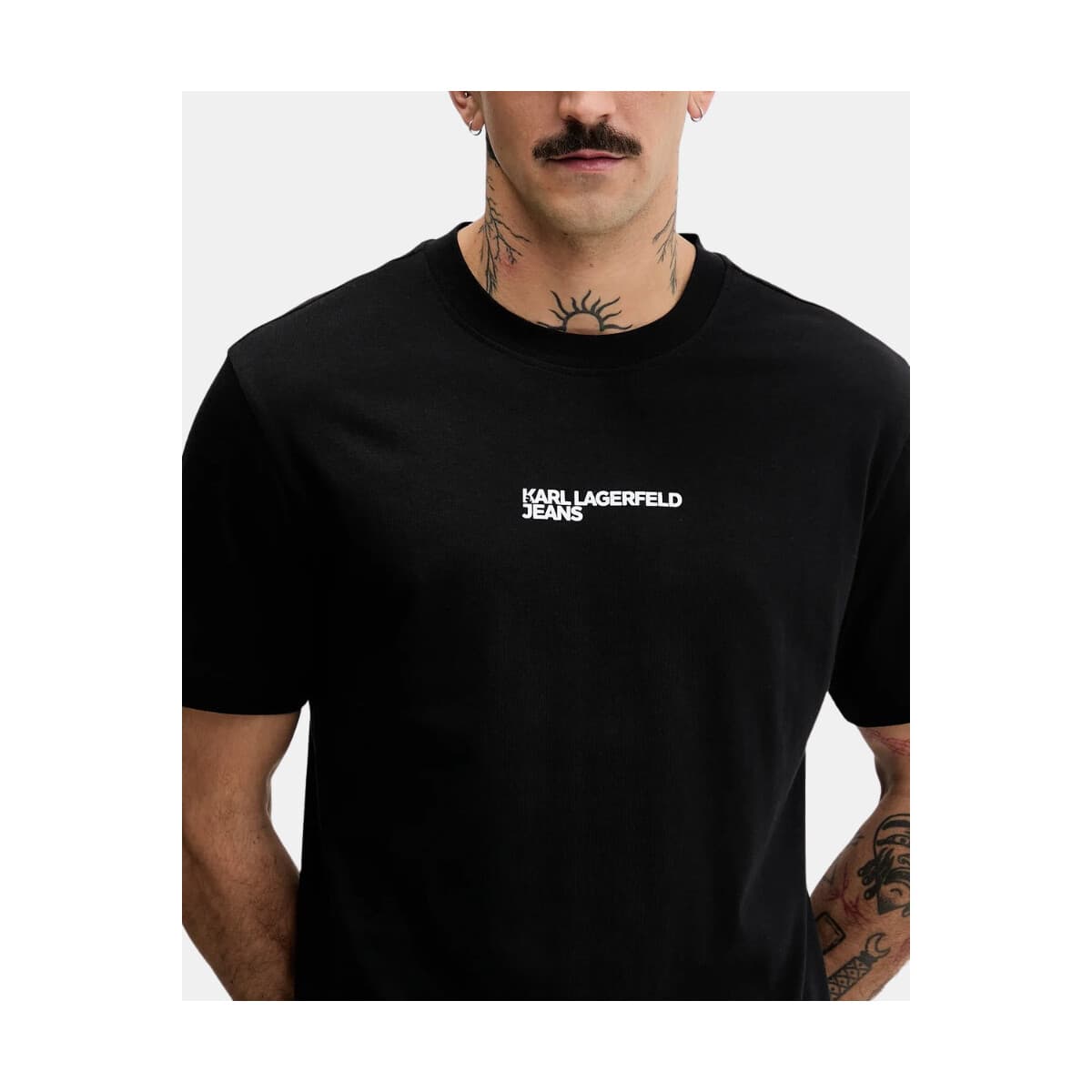 Men's T-Shirts Karl Lagerfeld Black