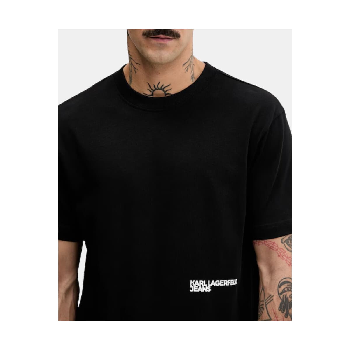 Men's T-Shirts Karl Lagerfeld Black