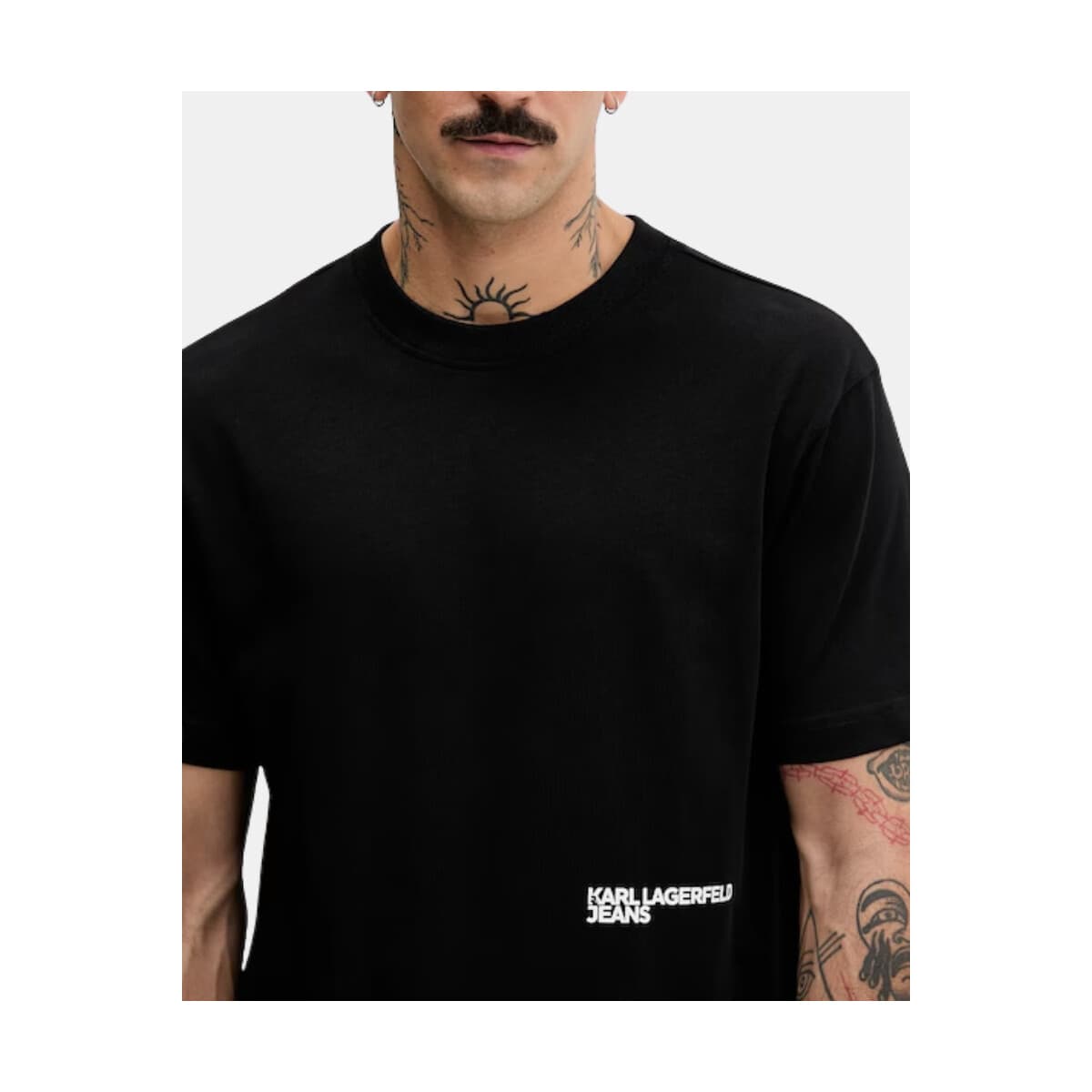 Men's T-Shirts Karl Lagerfeld Black