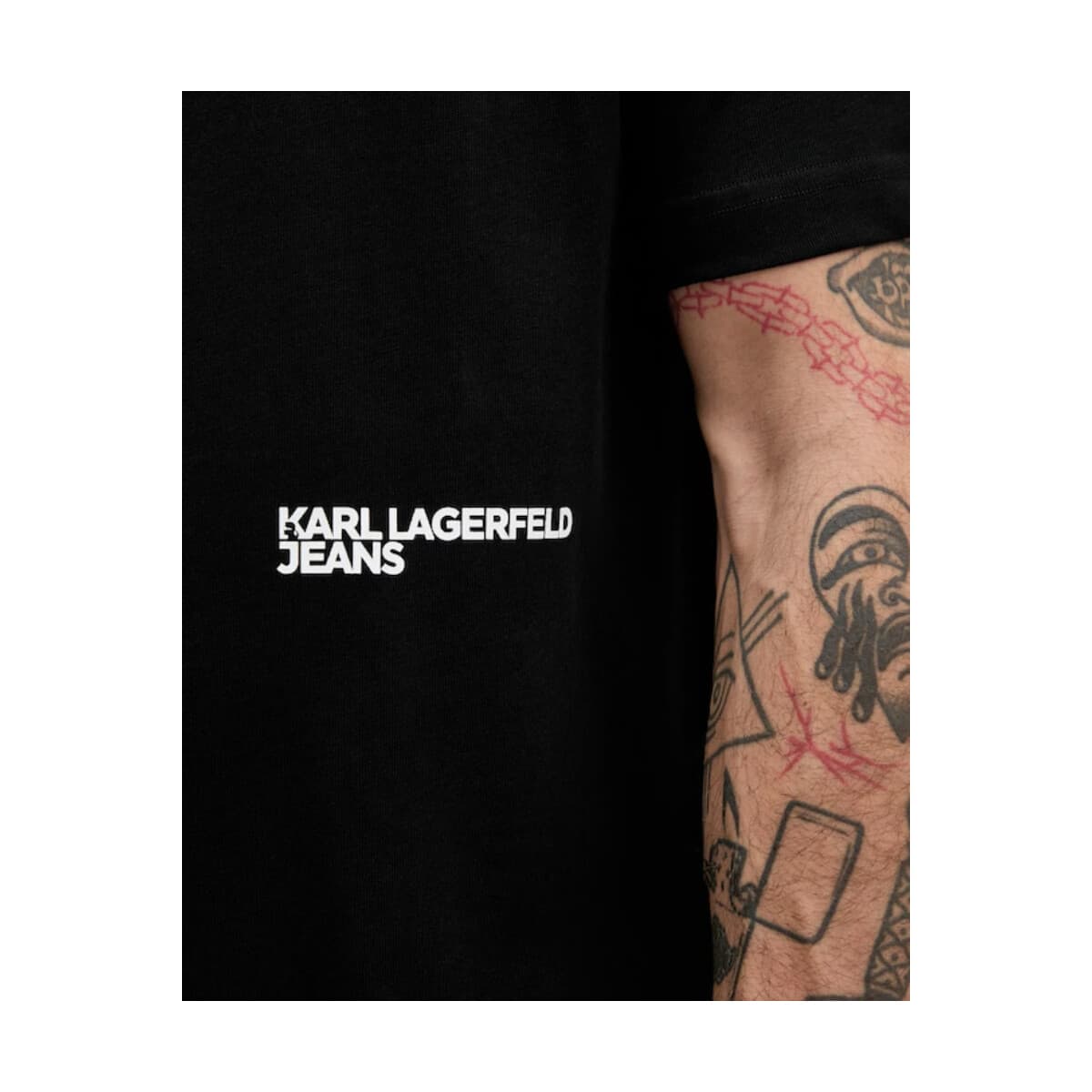 Men's T-Shirts Karl Lagerfeld Black