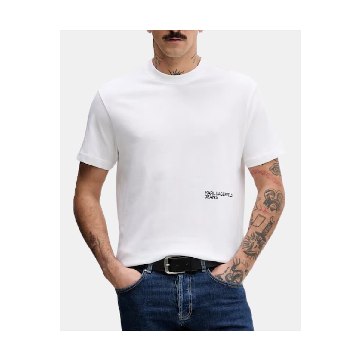 Men's T-Shirts Karl Lagerfeld White