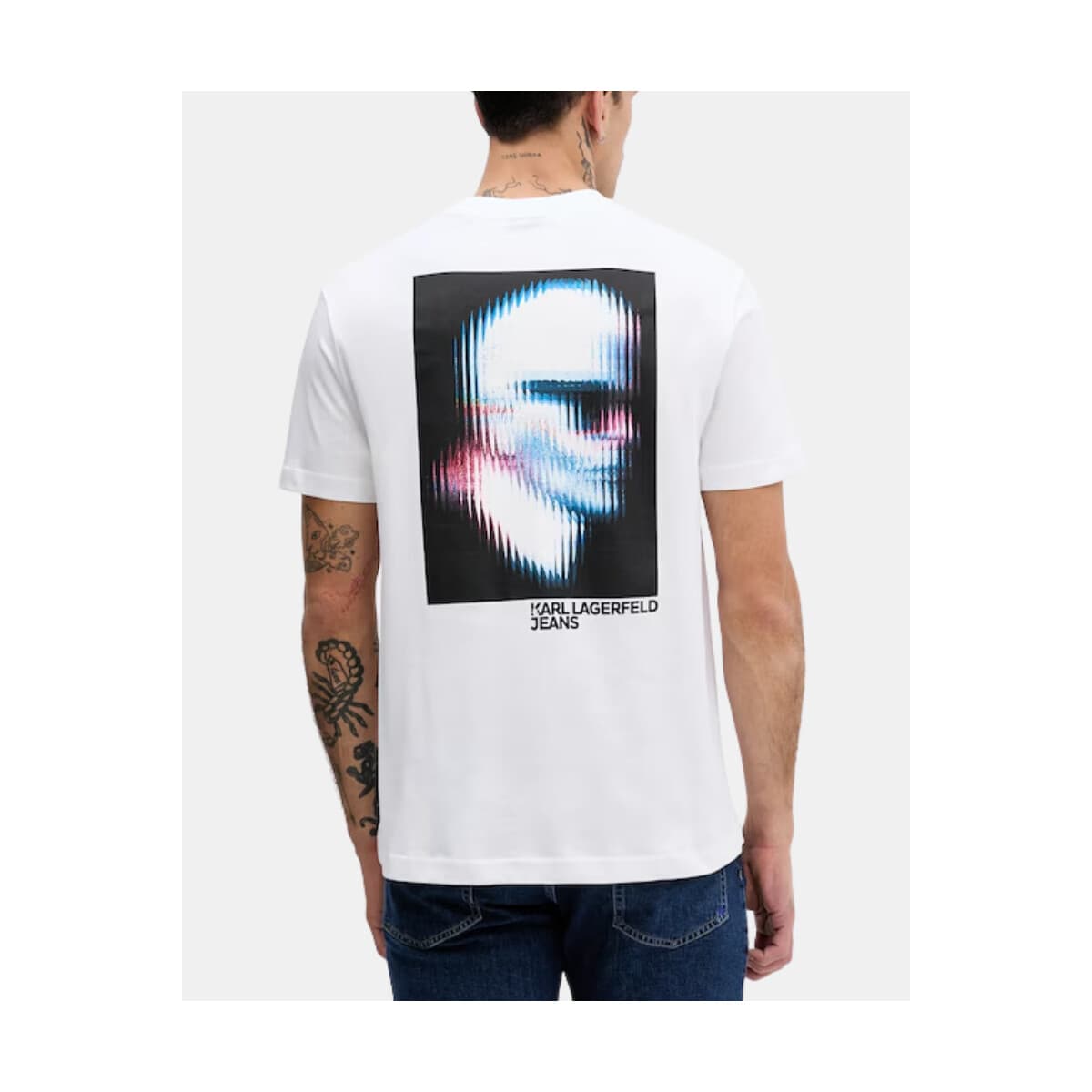 Men's T-Shirts Karl Lagerfeld White