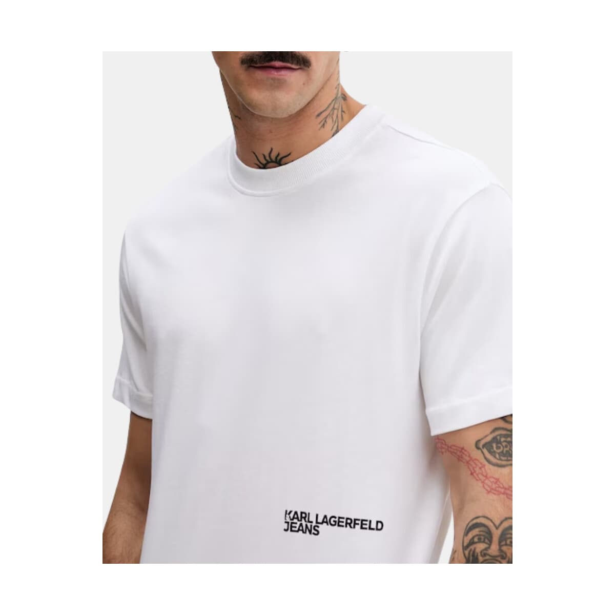 Men's T-Shirts Karl Lagerfeld White