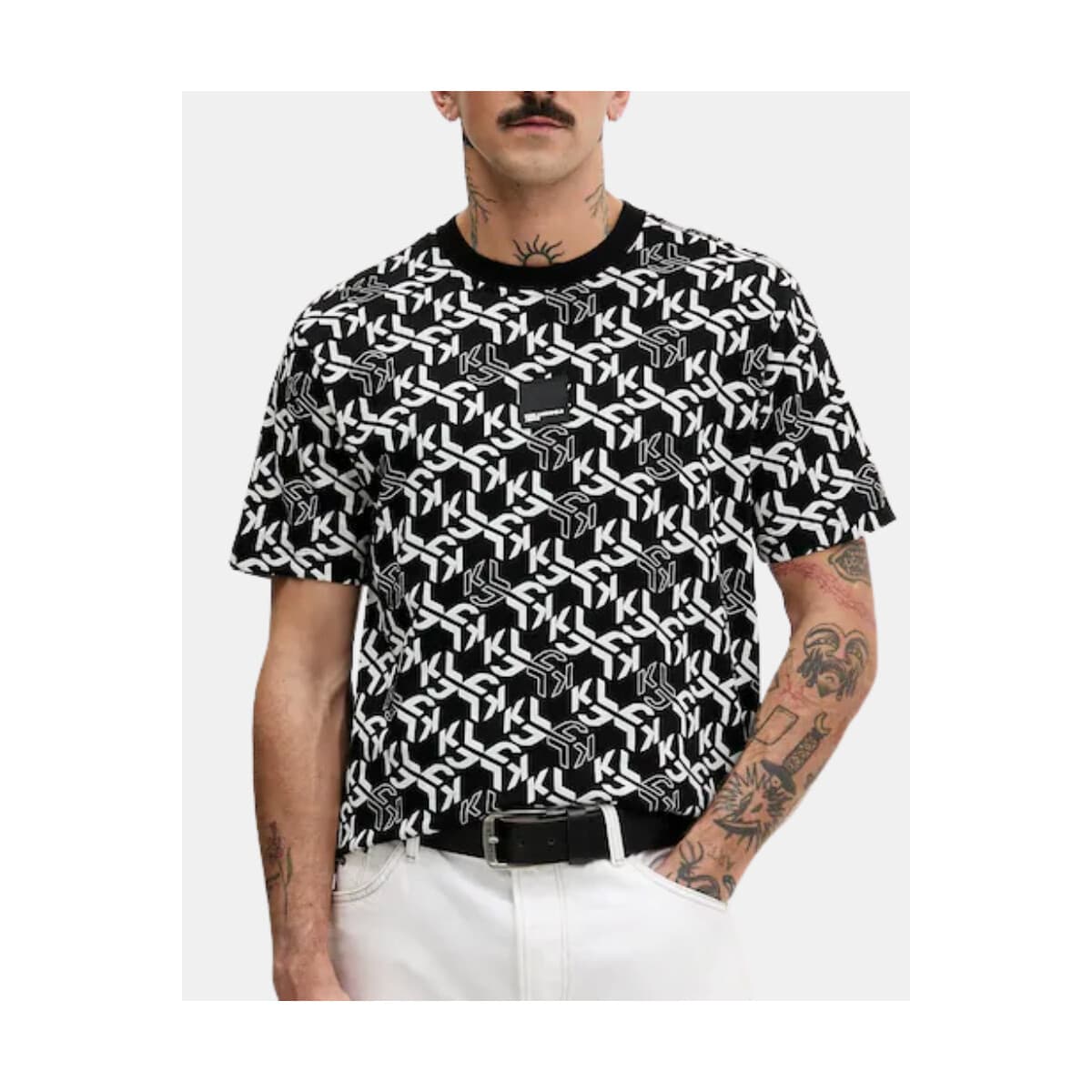 Men's T-Shirts Karl Lagerfeld Black