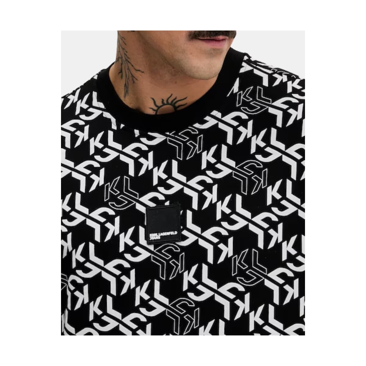 Men's T-Shirts Karl Lagerfeld Black