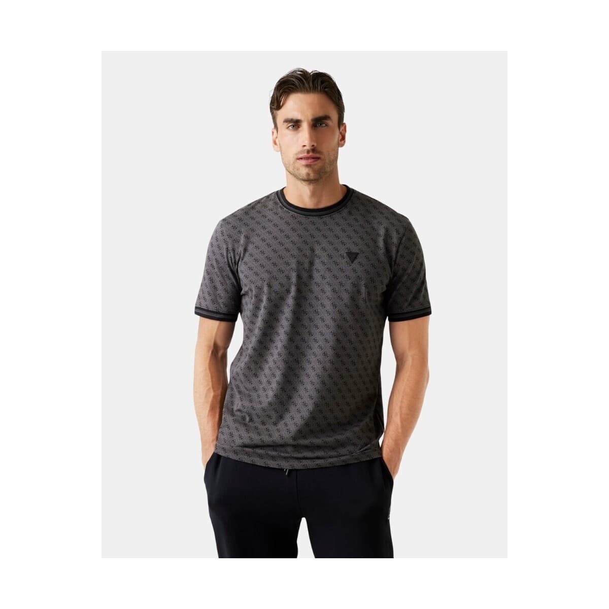 Men's T-Shirts Guess Black
