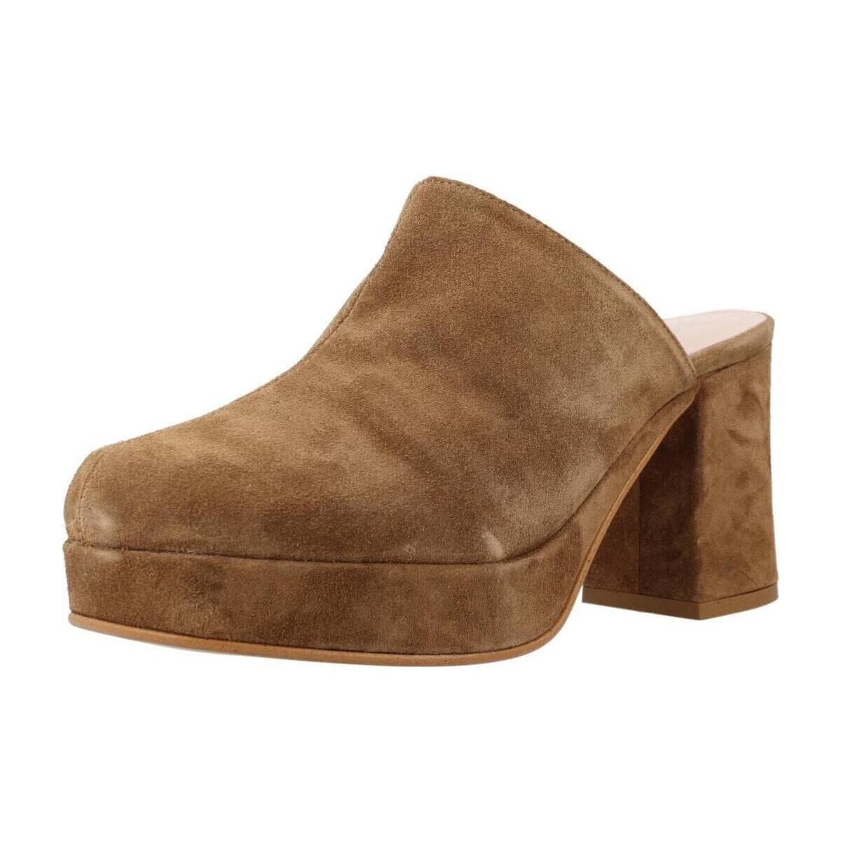 Mules Yellow Zuecos Mujer Modèle Rue